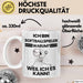 Softballspieler Geschenk Tasse Lustiger Spruch Ich Bin Softballspieler Warum Weil Ich Es Kann Geschenkidee Bester Softballspieler Geburtstag Kaffee-Becher Weiß Trendation