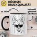 Llama Alpaka Tasse Geschenk Lama Geschenkidee für Lama-Fans Schwarz Trendation