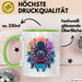 Spinne Vogelspinne Tier Tasse Geschenk Lustige Geschenkidee Spruch Grün Trendation