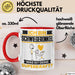 Schwiegeronkel Tasse Geschenk für Schwiegeronkel Geburtstag Lustiger Spruch Kaffee-Becher Was Ist Deine Superkraft Rot Trendation
