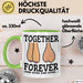 Ehemann Ehefrau Paare Jahrestag Tasse Geschenk Lustige Geschenkidee Spruch Für Immer Zusammen Grün Trendation
