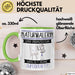 Naturmalerin Und Prinzessin Tasse Geschenk Für Eine Naturmalerin Geburtstag Was Ist Deine Superkraft Grün Trendation
