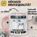 Modellbahnfan Tasse Geschenk für Modellbahnfan Der Mann Der Alles Kann Geschenkidee zum Geburtstag Rosa Trendation