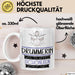 Drummerin Weil Es Keinen Schöneren Beruf Gibt Tasse Geschenk für Eine Drummerin Lustig Weiß Trendation