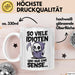Sensenmann Tasse Geschenk Lustige Geschenkidee Spruch So Viele Idioten Und Nur 1 Sense Weiß Trendation