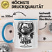 Gin Tonic Lover Tasse Geschenk Becher Blau Trendation