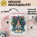 Retro Gamer Tasse Geschenkidee für Gaming und Konsolen Fans Rosa Trendation