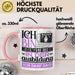Mediengestalterin Ausbildung Start Geschenk Tasse Ich Bin Mediengestalterin In Der Ausbildung Ich Darf Das Kaffee-Becher Geschenkidee Rosa Trendation
