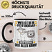 Wildtierfotograf Tasse Geschenk für Wildtierfotograf Der Mann Der Alles Kann Geschenkidee zum Geburtstag Schwarz Trendation