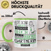 Gärtnerin Geschenk Becher Tasse Gott Schuf Alle Menschen Gleich Nur Die Besten Durfeten Gärtnerin Werden Geschenkidee Lustig Grün Trendation