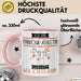Parkour-Athletin Tasse Geschenk Ich Bin Parkour-Athletin Warum Weil Ich Es Kann Geschenkidee Geburtstag Rosa Trendation