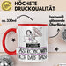Geschenk für Astronomin Tasse Lustige Geschenkidee Geburtstag Ich Bin Astronomin Ich Darf Das Rot Trendation