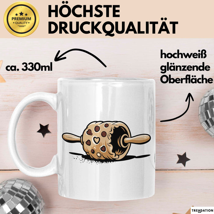 Backliebhaber Tasse Geschenkidee für Ofen Fanatiker Weiß Trendation