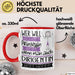 Dirigentin Tasse Geschenk Spruch Wer Will Schon Prinzessin Sein Wenn Man Auch Dirigentin Sein Kann Rot Trendation