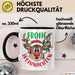 Weihnachten Tasse Geschenk Frohe Weihnachten Rentier Geschenkidee Weihnachtszeit Kaffee-Becher Trendation
