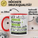 Flötistin Tasse Geschenk Spruch Wer Will Schon Prinzessin Sein Wenn Man Auch Flötistin Sein Kann Rot Trendation