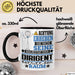 Dirigent Geschenk Tasse Lustiger Spruch Erheben Sie Sich Der Dirigent Betritt den Raum Schwarz Trendation