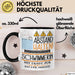 Schwimmerin Tasse Geschenk Lustig Abstand Halten Hochleistungs-Schwimmerin Mit Drang Zur Perfektion Bei Der Arbeit Trendation
