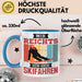 Ski Tasse Geschenk Grafik Mir Reichts Ich Geh Ski Fahren Becher Blau Trendation