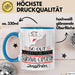 Survival-Expertin Geschenk Tasse So Gut Kann Nur Eine Survival-Expertin Aussehen Geschenkidee Geburtstag Weihnachten Lustig Blau Trendation