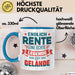 Rentner Pensionär Sarkasmus Tasse Geschenk Lustige Geschenkidee Spruch Endlich Rente Eine Echte Legende Verlässt Das Gelände Blau Trendation