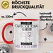 Outdoor-Yoga-Lehrerin Tasse Geschenk Ich Bin Outdoor-Yoga-Lehrerin Warum Weil Ich Es Kann Geschenkidee Geburtstag Rot Trendation
