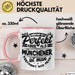 München Tasse Geschenk Heimat Münchener Geschenkidee Kaffee-Becher Bayern Niemand Ist Perfekt Aber Als Münchener Ist Man Verdammt Nah Dran Rosa Trendation