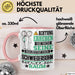 Schwiegersohn Geschenk Tasse Lustiger Spruch Erheben Sie Sich Der Schwiegersohn Betritt den Raum Rosa Trendation