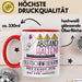 Gleitschirmfliegerin Tasse Geschenk Lustig Abstand Halten Hochleistungs-Gleitschirmfliegerin Mit Drang Zur Perfektion Bei Der Arbeit Rot Trendation