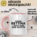 Bettina Tasse Ohne Bettina Laeuft Hier Gar Nichts Geschenk Rosa Trendation
