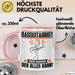 Bassgitarrist Tasse Geschenk für Bassgitarrist Der Mann Der Alles Kann Geschenkidee zum Geburtstag Rosa Trendation