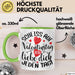 Valentinstag Tasse Geschenk für Ihn Sie Männer Für Paare Freundin Geschenkidee Kaffee-Becher Liebe Ich Liebe dich Jeden Tag Grün Trendation
