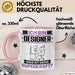Designer Tasse Geschenk für Designer Geburtstag Lustiger Spruch Kaffee-Becher Was Ist Deine Superkraft Rosa Trendation