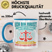 Anwalt Rechtsberatung Tasse Geschenk Lustige Geschenkidee Spruch Ich Bin Jurist Blau Trendation