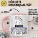 Geschenk für Hundeausstellerin Tasse Lustige Geschenkidee Geburtstag Ich Bin Hundeausstellerin Ich Darf Das Rosa Trendation