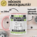 Katzenspielzeug-Designer Tasse Geschenk für Katzenspielzeug-Designer Geburtstag Lustiger Spruch Kaffee-Becher Was Ist Deine Superkraft Trendation
