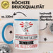 Gitarrenvirtuosin Geschenk Tasse Becher Die Frau Die Allen Kann Geschenkidee für eine Gitarrenvirtuosin Lustig Blau Trendation