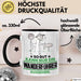 Wanderführer Geschenk Tasse So Gut Kann Nur Ein Wanderführer Aussehen Geschenkidee Kaffee-Becher Schwarz Trendation