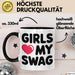 Sarkastische Jungs Sarkasmus Tasse Geschenk Lustige Geschenkidee Spruch Mädchen Lieben Meinen Swag Trendation