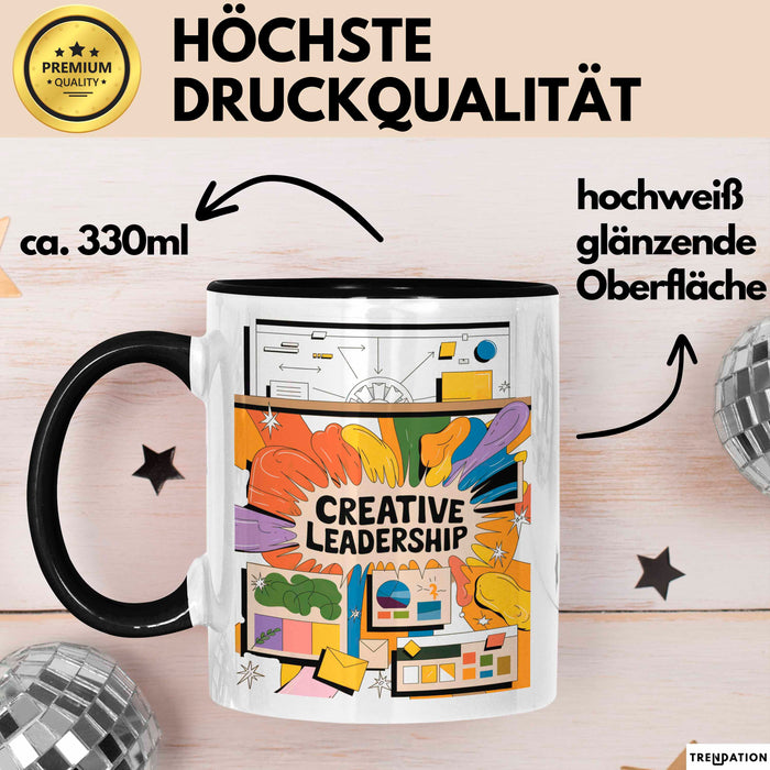 Kreativ Direktor Tasse Geschenk Lustige Geschenkidee Spruch Für Visionäre Führung Trendation