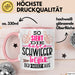 Schwiegertochter Tasse Geschenk Spruch So Sieht Die Beste Schwiegertochter Der Welt Aus Becher Rosa Trendation