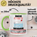 Kitesurferin Tasse Geschenk Becher Stark Attraktiv Furchtlos Kitesurferin Lustige Geschenkidee Grün Trendation