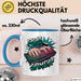 Pro Gamer Tasse Geschenkidee für Gaming Süchtige Blau Trendation