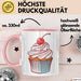 Bäcker Tasse Geschenkidee für Konditor und Dessertmacher Rosa Trendation