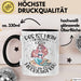 Meerjungfrau Geschenk Tasse Mädchen Das Ist Mein Menschen Kostüm In Echt Bin Ich Eine Meerjungfrau Nixe Geschenkidee Mädels Kaffee-Becher Schwarz Trendation