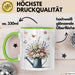 Florist Tasse Geschenk Lustige Geschenkidee Spruch Für Blumen Liebhaber Grün Trendation