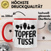 Töpferin Tasse Geschenk Töpfer Tussi Geschenkidee Töpfern Becher Rot Trendation