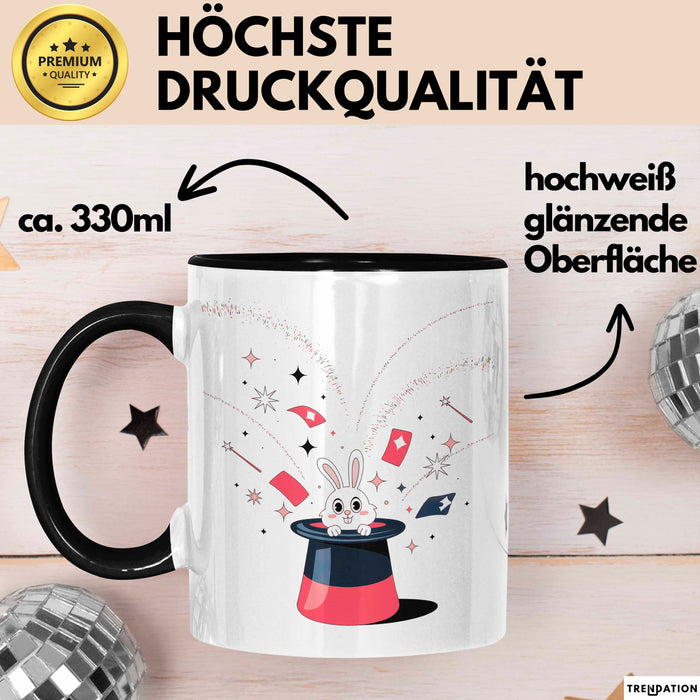 Zauberer Tasse Geschenk Lustige Geschenkidee Spruch Für Magie Fans Trendation