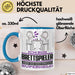 Brettspieler Geschenk Tasse Ich Bin Brettspieler Aber Sag Doch Einfach Superheld Lustige Geschenkdiee für Brettspieler Kaffee-Becher Blau Trendation