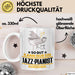 Jazz-Pianist Geschenk Tasse So Gut Kann Nur Ein Jazz-Pianist Aussehen Geschenkidee Kaffee-Becher Weiß Trendation